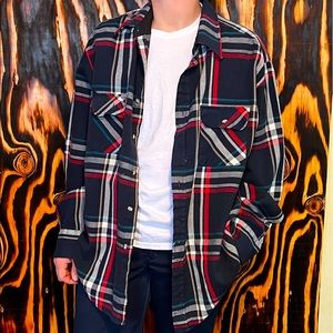 Vtg 80s Northwest Territory Flannel | XL, Great Wear, Unisex Retro Outdoor Brand